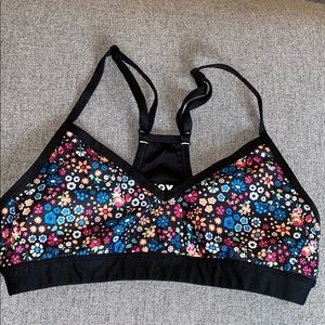 Joy Lab floral athletic sports bra